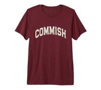 Funny Fantasy Football Commish University Commissioner Champ Premium T-Shirt
