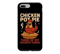 Funny Farm Chicken Pot Pie Country Humor Farmhouse Farmer Case for iPhone 7 Plus/8 Plus