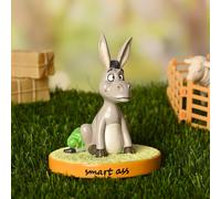Funny Farm Donkey Figurine Smart Ass Funny Farm Multicolor