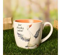 Funny Farm For Ducks Sake Mug Funny Farm Multicolor