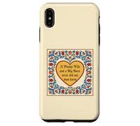 Funny Farm Life Plump Wife Big Barn Never Did Any Man Harm Case for iPhone XS Max