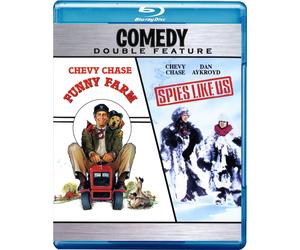 FUNNY FARM / SPIES LIKE US (Chevy Chase) - Blu Ray - Sealed Region free
