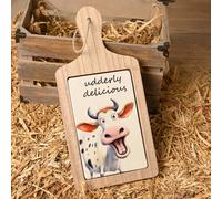 Funny Farm Udderly Delicious Serving Board Funny Farm Multicolor