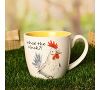 Funny Farm What the Cluck Mug Funny Farm Multicolor