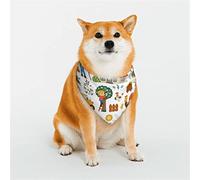 Funny Farmers Dog Bandanas,Triangle Reversible Pet Scarf for Boy and Girl,Bandana for Small Medium Large and Extra Large Dogs Large