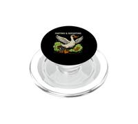 Funny Farting And Departing Duck Saying Sarcastic PopSockets PopGrip for MagSafe