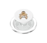 Funny Fat Pie Eating Sumo PopSockets PopGrip for MagSafe