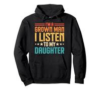 Funny Father Dad Life Parenting Humor Daughter Quote Pullover Hoodie