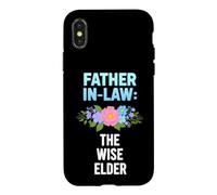Funny Father Law Saying The Wise Elder Sarcastic Case for iPhone X/XS