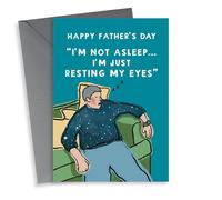 Funny Father’s Day Card - Just Resting My Eyes