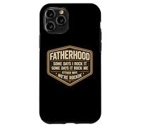 Funny Fatherhood Some Days I Rock It Father's Day Dad Papa Case for iPhone 11 Pro