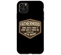 Funny Fatherhood Some Days I Rock It Father's Day Dad Papa Case for iPhone 11 Pro Max