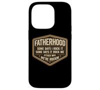 Funny Fatherhood Some Days I Rock It Father's Day Dad Papa Case for iPhone 14 Pro