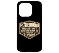 Funny Fatherhood Some Days I Rock It Father's Day Dad Papa Case for iPhone 15 Pro