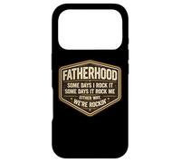 Funny Fatherhood Some Days I Rock It Father's Day Dad Papa Case for iPhone 17 Pro