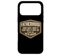 Funny Fatherhood Some Days I Rock It Father's Day Dad Papa Case for iPhone 17 Pro Max