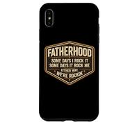 Funny Fatherhood Some Days I Rock It Father's Day Dad Papa Case for iPhone XS Max