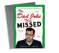 Funny Father's Day Card - Richard Osman - The Dad Joke That Missed