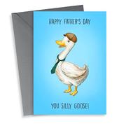 Funny Father's Day card - Silly Goose
