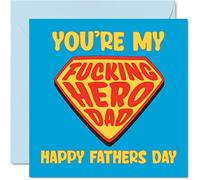 Funny Fathers Day Cards for Dad, Hero Dad