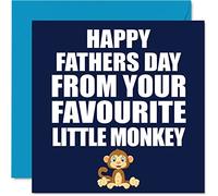 Funny Fathers Day Cards for Dad, Little Monkey