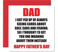 Funny Fathers Day Cards for Dad, Moaning