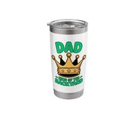 Funny Fathers Day DAD King of THE Backyard Stainless Steel Insulated Tumbler