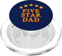 FUNNY FATHERS DAY FIVE STAR DAD PopSockets PopGrip for MagSafe