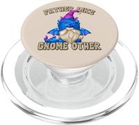 Funny Fathers Day Gnome Graphic For Men Bearded Dragon Dad PopSockets PopGrip for MagSafe