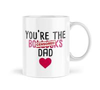 Funny Father's Day Mug | Birthday Mugs for Dad | You're The Bollocks Dad | Gifts for Him | Cool Mugs for Dads | Unique Mug Gifts - Mbh1004