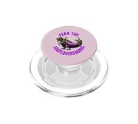 Funny Fear the Eggplantasaurus TRex Dinosaur Lovers PopSockets PopGrip for MagSafe