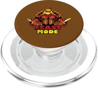Funny Feast Mode Turkey Thanksgiving PopSockets PopGrip for MagSafe