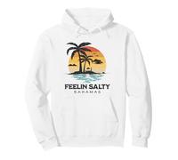 Funny Feelin Salty Beach Summer Vacation Bahamas Pullover Hoodie