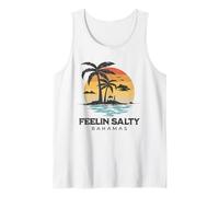 Funny Feelin Salty Beach Summer Vacation Bahamas Tank Top