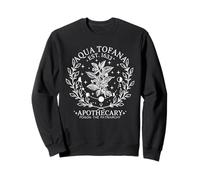 Funny Feminist Aqua Tofana Apothecary Vintage Design Sweatshirt