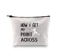 Funny Fencing Cosmetic Bag So How I Get My Point Across Makeup Pouch Fencing Sport Gift Fencer Gift