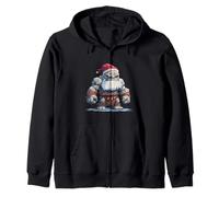 Funny Festive Golem Costume for Christmas Lovers Zip Hoodie