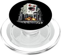 Funny Feta Cheese Kaiju Monster Japanese PopSockets PopGrip for MagSafe