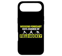 Funny Field Hockey Player Humor Weekend Forecast 100 Percent Case for iPhone Air