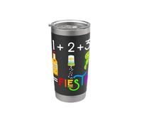 Funny Fiesta Drinking Tequila Salt Lime Shots Drinks Math Stainless Steel Insulated Tumbler