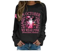 Funny Fighting Cancer T-Shirt,This is My Shirt T-Shirt Heart Pink Ribbon Tshirt Research Tops T Women V Neck Race for Life Gifts Woman Female UK Funny Support for My Mom (Black,XL)