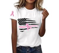 Funny Fighting Cancer T-Shirt,This is My Shirt T-Shirt Yellow Ribbon T Awareness Tee Tops Pink Women 2XL Race for Life T-Shirts Gifts Diagnosed with Breast Female UK (White,XL)