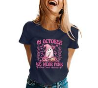 Funny Fighting Cancer T-Shirt Women Ribbon Shirt This is My Cancer Fighting Shirt T-Shirt Tops T Shirts Plain Pink T Adults Funny Treatment Gift October Family Mom (Navy,XL)