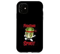 Funny Fighting Spirit Kimchi Karate Cabbage Case for iPhone 11