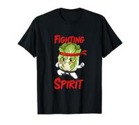 Funny Fighting Spirit Kimchi Karate Cabbage T-Shirt