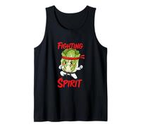 Funny Fighting Spirit Kimchi Karate Cabbage Tank Top