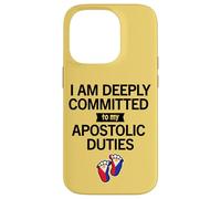 Funny Filipino Grandparent Apostolic Duties Dad Joke Case for iPhone 14 Pro