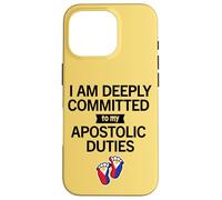 Funny Filipino Grandparent Apostolic Duties Dad Joke Case for iPhone 16 Pro