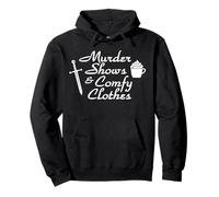Funny Film Buff Whodunit Mystery series Detective stories Pullover Hoodie