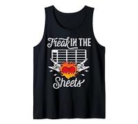 Funny Financial Reporting Analyst Freak In The Sheets Tank Top